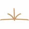Ekena Millwork Davenport Timber Gable Bracket, Western Red Cedar, 96"W x 60"H x 1 1/2"D x 3 1/2"F, 15/12 Pitch GBW096X60X0204DAV00SWR - alternate 2
